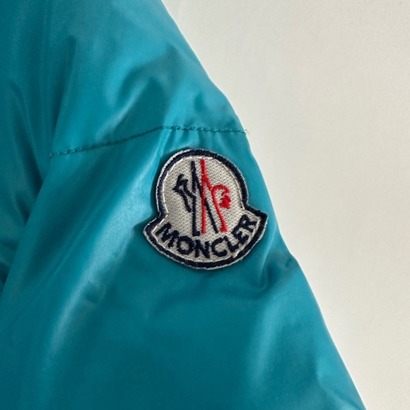 AUTH Moncler Jacket Teal Blue - Picture 3 of 9